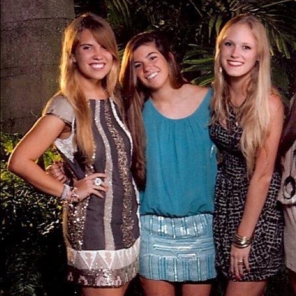 All Saints Aztec Dazzle sequin dress - Picture 4 of 4